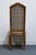 Late 20th Century Drexel Furniture Bishopsgate Collection Solid Walnut English Tudor Style Cane Back Dining Side Chair For Sale - Image 5 of 7