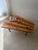 Wood Fan-Shaped Coffee Table with Inlaid Wood, 1950s For Sale - Image 7 of 17
