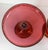 19th Century Pair of Bohemian Red Cranberry Glass Centerpiece Compotes or Tazza For Sale - Image 12 of 16