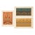 French Decorative Arts - Circa 1895-1898 Set of Three Antique French Manuel De Peintures Chromolithographs For Sale
