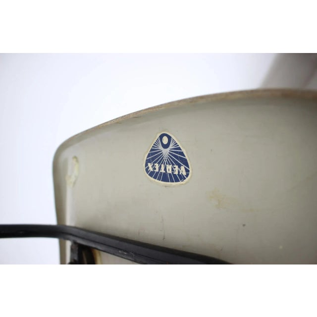 Mid-Century Fiberglass Dining Chairs, Czechoslovakia, 1960s, Set of 4 For Sale - Image 6 of 8