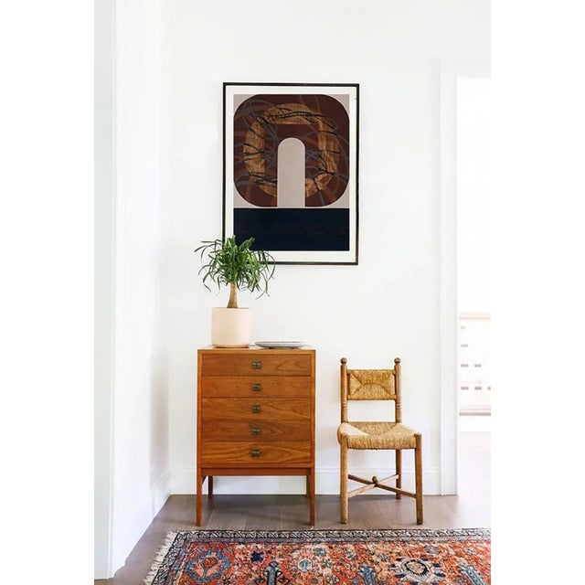 "crescent web" is part of kazaan viveiros' series titled "passages". A stunning and contemporary painting on paper, this...