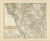 Antique map of part of the United States of America including Lower California, Arizona and part of Mexico. This map was...