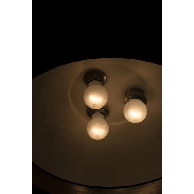 Vintage Gold Brass Pendant For Sale - Image 6 of 7