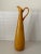 Large Empoli Mid-Century Italian Cased Glass Amber Pitcher For Sale - Image 10 of 11