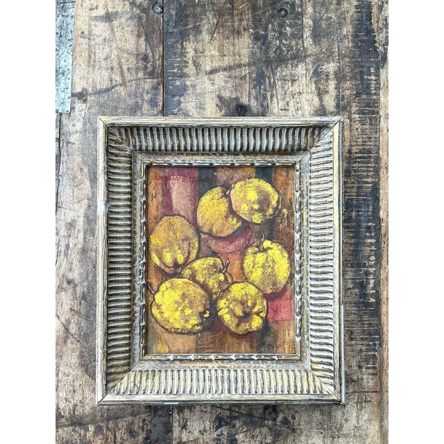 Vintage Framed Still Life Painting For Sale - Image 11 of 12