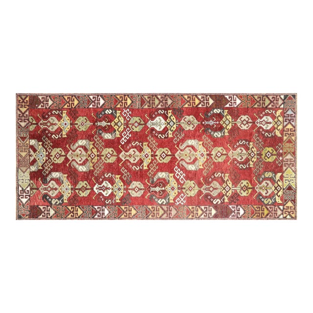 1960s Turkish Oushak Rug For Sale