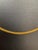 24 Karat Pure Gold Hand Made Yellow Gold Chain Necklace, 8 Gm, 16 Inch For Sale In New York - Image 6 of 8