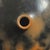 Monumental Vintage Organic Modern Burnished Orange/Black Seed Pot For Sale - Image 11 of 11