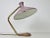 Italian Brass and Violet Table Lamp, 1960s, Italy For Sale - Image 6 of 10