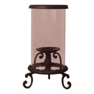 Iron & Glass Candle Votive