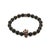 Onyx Stone King Skull Men's Beaded Bracelet For Sale - Image 9 of 9