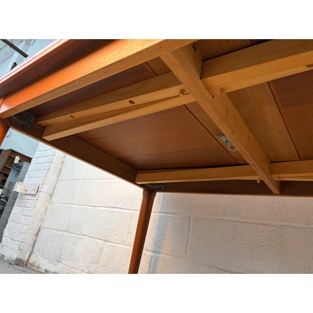 Mid-Century Danish Draw-Leaf Teak Dining Table by Skovby Mobelfabrik For Sale - Image 15 of 18