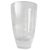 Vintage Clear Crystal Vase by J.G. Durand for Cristal D'Arques, 1980s For Sale - Image 3 of 7