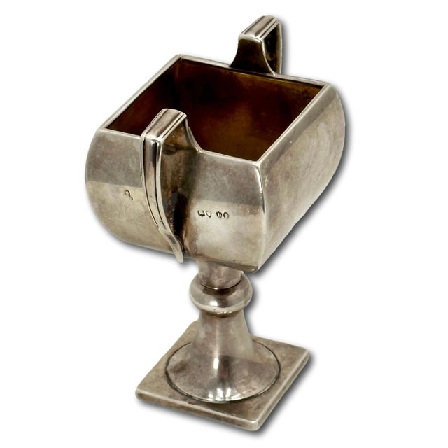 Antique 1877 London England Sterling Silver Trophy Cup With 1949 Mixed Foursomes Tennis Championship Presentation Engraving For Sale - Image 9 of 12