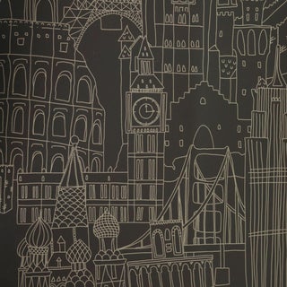Clarke & Clarke Globetrotter Wallpaper - 6 Rolls For Sale