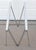 Chrome Mid 20th Century Chrome and Glass Sawhorse Desk For Sale - Image 8 of 18