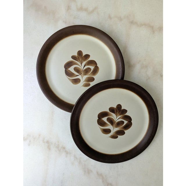 1970s 1970s Stoneware Dinner Plate Dishware Set Made in Norway For Sale - Image 5 of 8