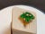 7.5 Carat Natural 4 Oval Cut Emerald & Diamond Flower Ring 18 Karat Yellow Gold, Size 3.75 For Sale - Image 16 of 18
