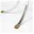 French Maison Jansen Style Glass Top Center or Dining Table With Metal Pedestal Base For Sale - Image 3 of 3