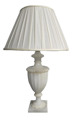 Large Alabaster Table Lamp