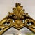 Plastic Vintage Large Gold Giltwood Rococo Style Mirror For Sale - Image 7 of 12