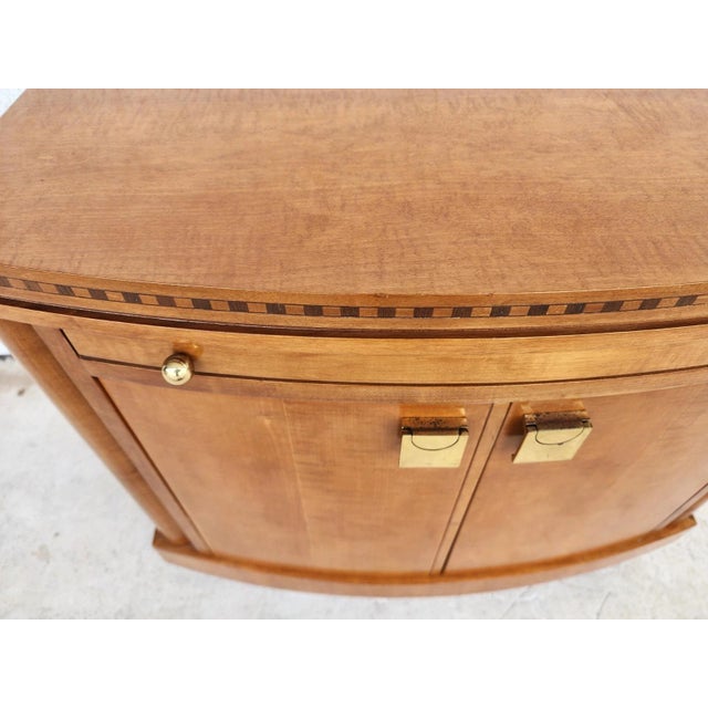 1980s Hickory White Genesis Collection Biedermeier Nightstand Side Table For Sale - Image 14 of 18