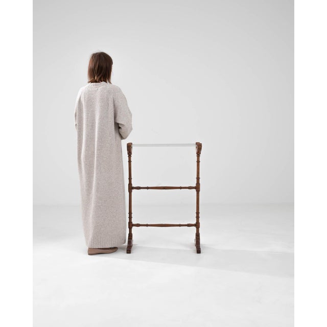 20th Century French Wooden & Glass Hanger For Sale - Image 18 of 18