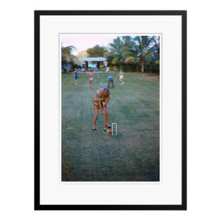 Toni Frissell, Croquet at the Mill Reef, C Print, Framed For Sale