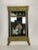 Late 19th Century Late 19th Century Neoclassical Green Painted Continental Eglomise Mirror For Sale - Image 5 of 9