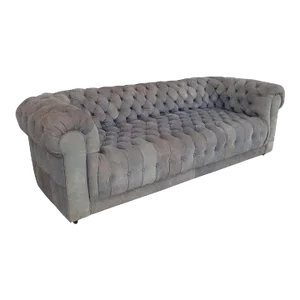 Mid 20th Century Edward Wormley-Style Chesterfield Sofa