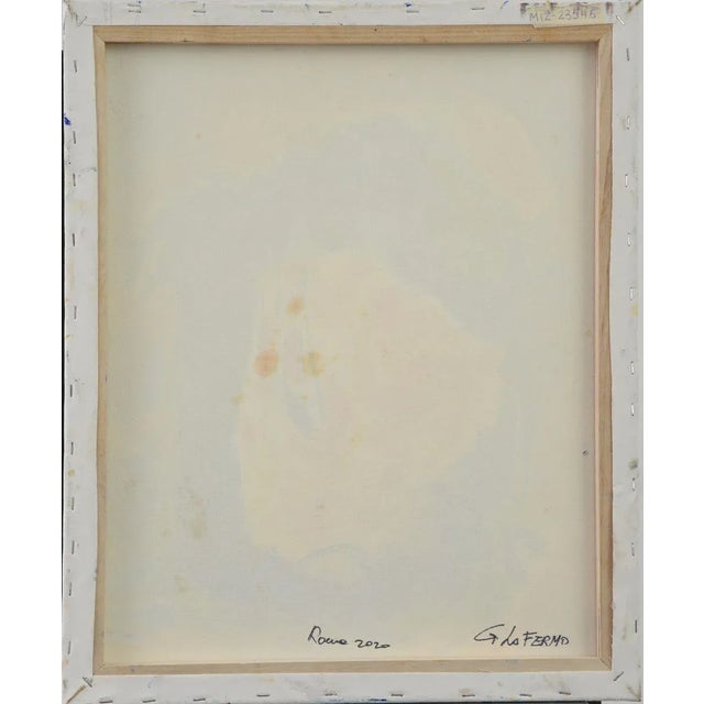 Composition in Yellow - Oil Painting 2020 by Giorgio Lo Fermo 2020 For Sale - Image 4 of 6