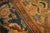 1940s Classic Beige Geometric Antique Knotted Wool Persian Mahal Farahan Rug For Sale - Image 4 of 10