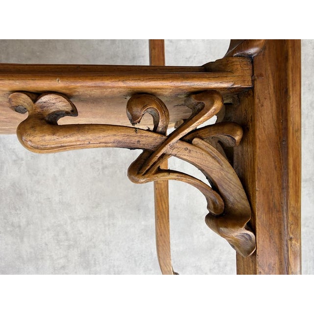 Art Nouveau Side Table in the style of Émile Gallé, France, 1890 For Sale - Image 10 of 17