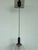 1970s Vintage Industrial Italian Pendant Light in Pulegoso Glass Sphere, 1960s For Sale - Image 5 of 16