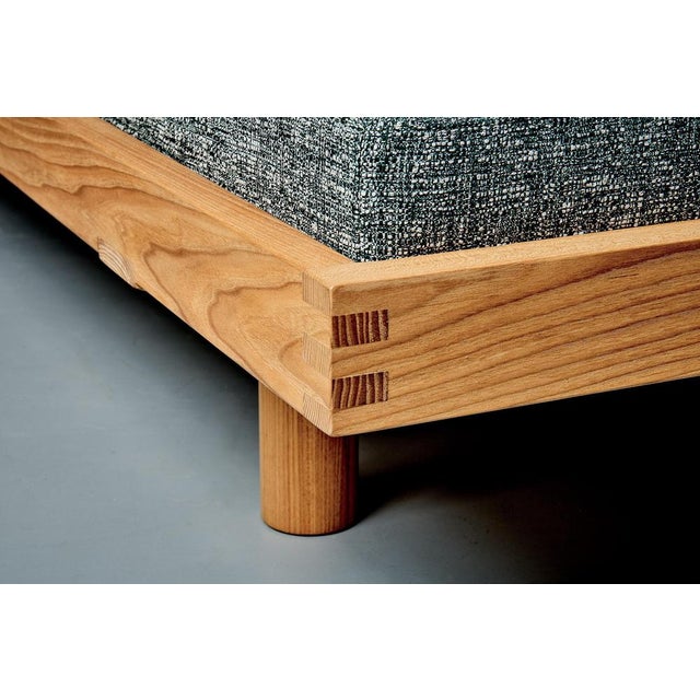 Minimalist L 09H Daybed in Elm attributed to Pierre Chapo, France, 2018 For Sale - Image 12 of 15
