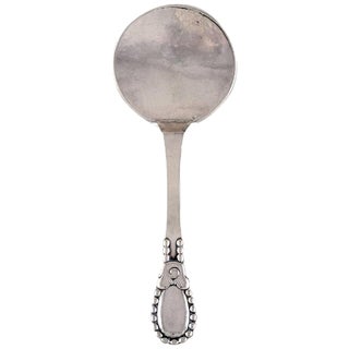 Evald Nielsen Number 13 Serving Spade in Hammered Silver 830, 1922 For Sale