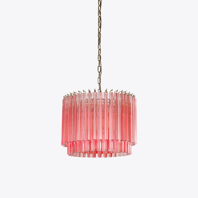 Pink Piccolo Amaro Drum Chandelier from Pure White Lines For Sale - Image 10 of 12