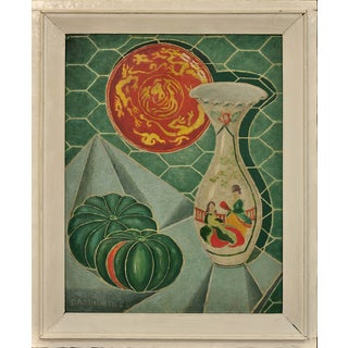 Denis Mitchell, Still Life, Oil Painting, 1944, Framed For Sale