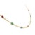 Not Yet Made - Made To Order 3.85ct Emerald Ruby Sapphire Choker Necklace in 18k Gold For Sale - Image 5 of 12