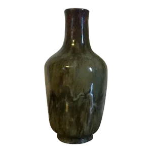 Antique 19th Century Japanese Meiji Period Porcelain Bottle Shape Vase