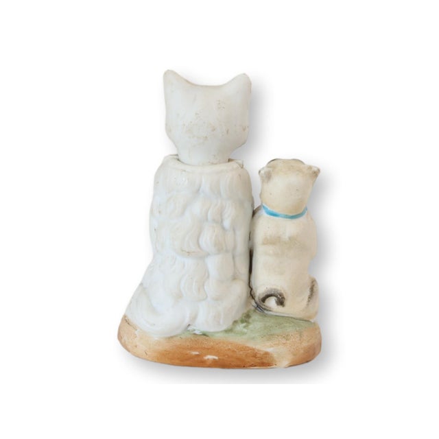 Victorian Antique Pug and Pomeranian "Nodder" Figure For Sale - Image 3 of 6