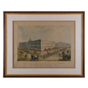 Aquatint New General Post Office London Print by Pyall