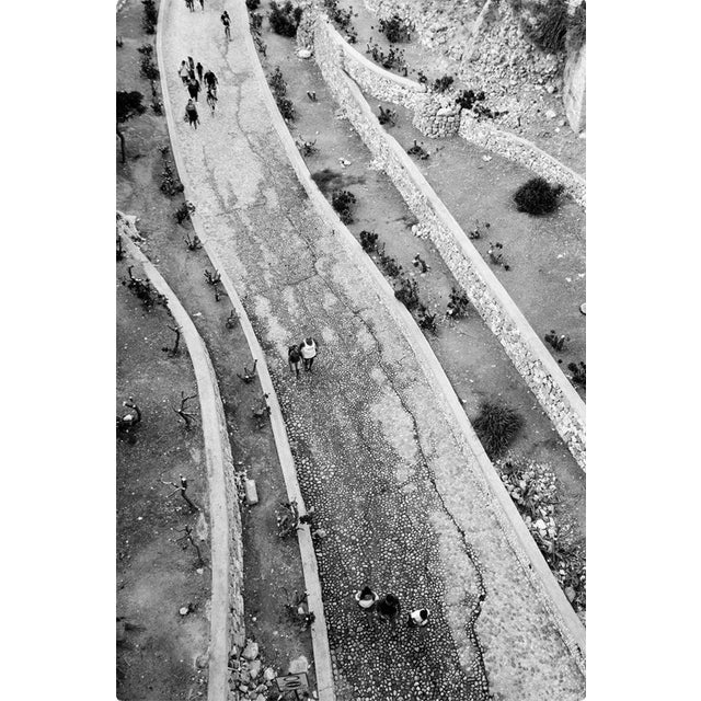 2009 “Street Lines” Contemporary Black and White Photography, Metal Digital by Maria Grazia Facciolà For Sale