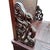 Antique Late Qing Chinese Hongmu Scholar’s Chair With Carved Bird, Poetic Inscription and Openwork Scroll Supports, Circa 1880–1910 For Sale - Image 9 of 16