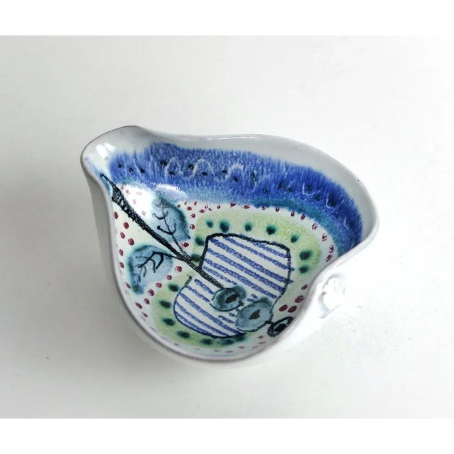 Ceramic Bowl by Jane Wahlstedt & Nils Larsson for Janikeramik, Sweden, 1950s or 1960s For Sale - Image 12 of 12