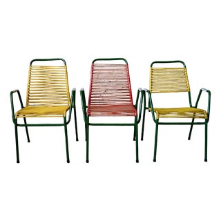 French Garden Armchairs, Set of 3 For Sale