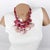 This superb Dominique Denaive Paris choker necklace features a vibrant design with resin and silvered metal chains, ornate...