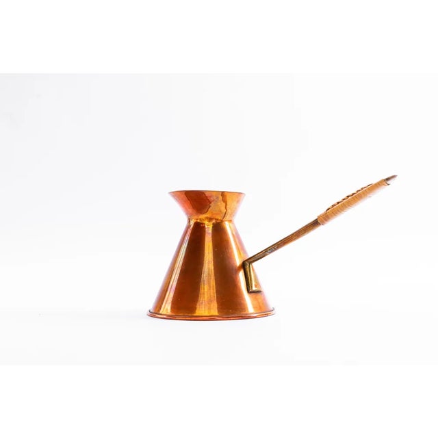 Mid-Century Modern Vintage Watering Can in Copper, 1950s For Sale - Image 3 of 12