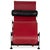 Bauhaus LC 4 Leather Chaise Lounge in Red by Le Corbusier for Cassina For Sale - Image 15 of 16